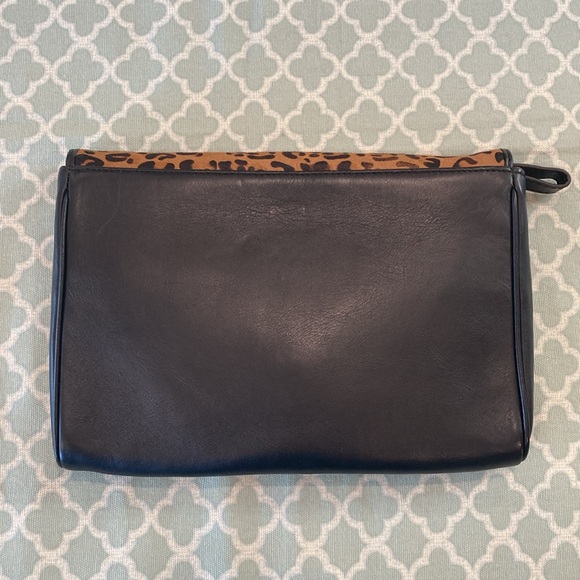 Fossil Leopard Calf Hair Wristlet Clutch - Picture 2 of 10